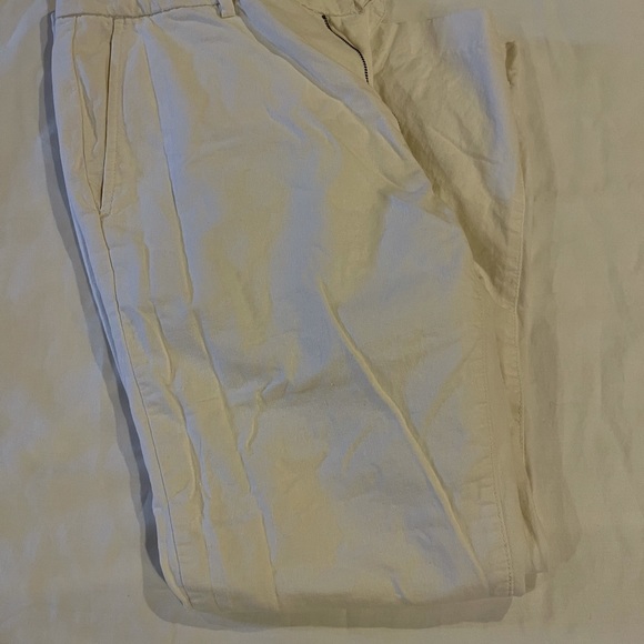 CLAIBORNE men’s white trousers 34/30 - Picture 10 of 14